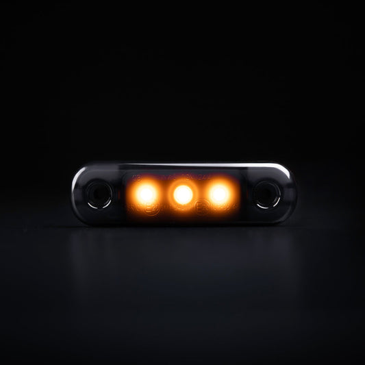 Dark Knight Super Dark Slim Amber Sidemarker