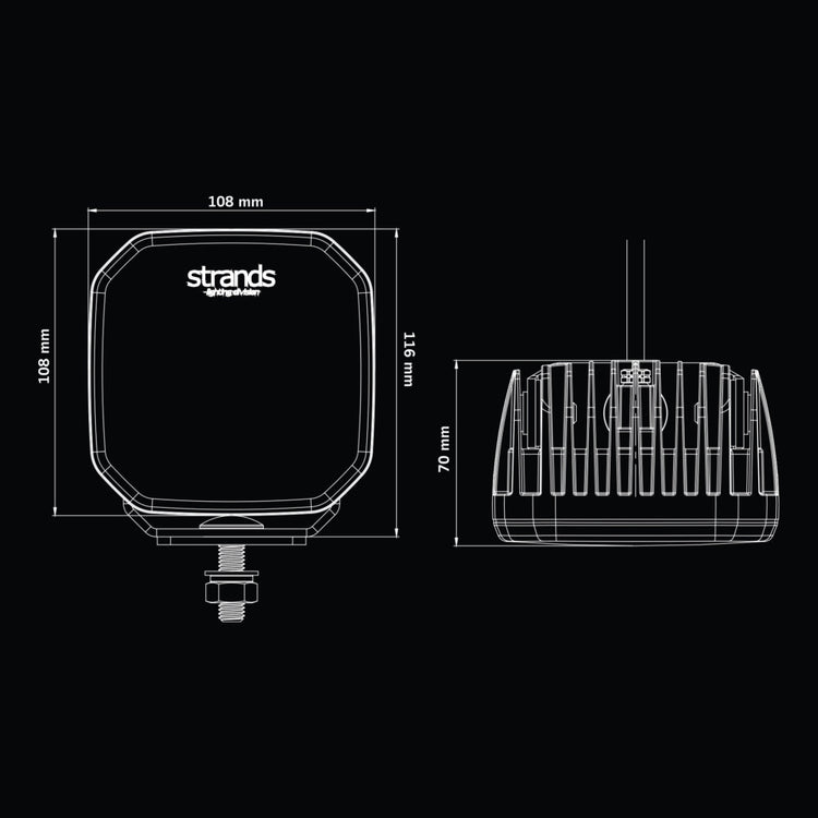 FOR9T No-Glare Work Light 78W