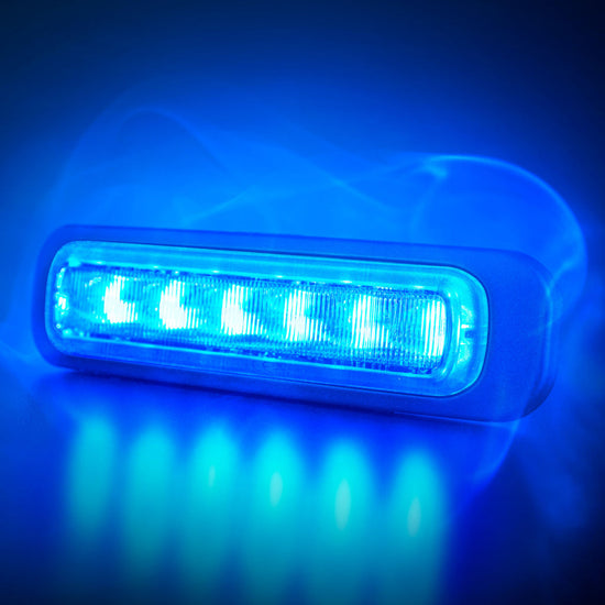 Dark Knight Strobe Light Blue 6 LED