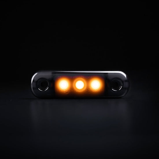 Dark Knight Super Dark Slim Amber Sidemarker