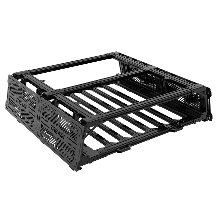 Deluxe half  height modular bed rack