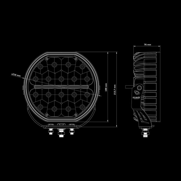 BIG ENERGY 9" EB Driving Light
