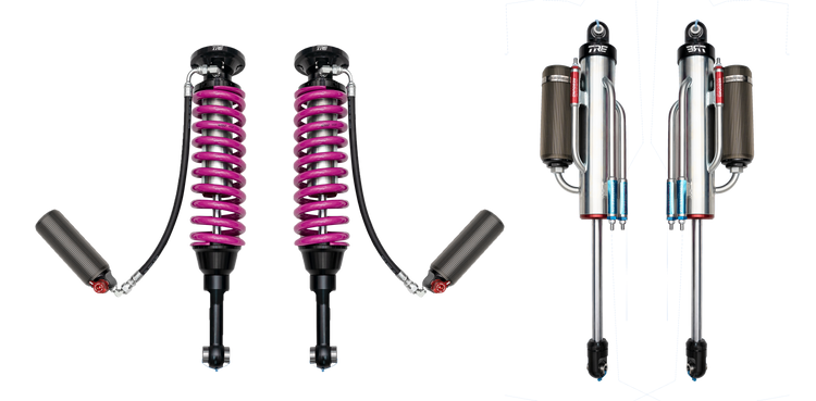 TRE4x4 -Rear External bypass shock-2.5 in. FORD F150 raptor 3.5TT Yr: 2017-2020