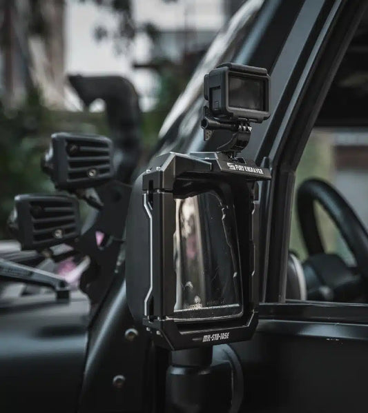 Fury Wake-up Jeep JLJK-Multifunctional Rearview Mirror Rain Gear Set