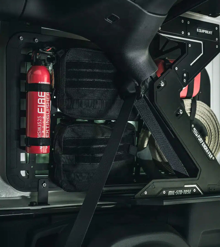 Fury Wake-up Jeep JL-Trunk-Integrated Equipment Set