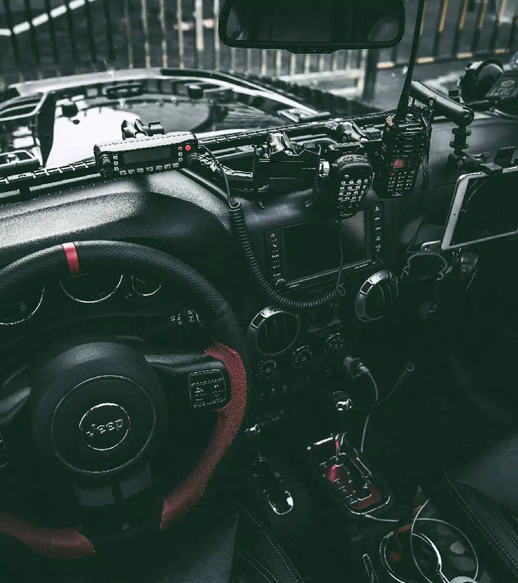 Fury Military Jeep JL - Central Control Rail Set