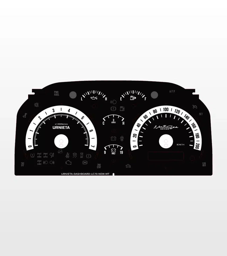 New LC70 Series NS Retro Dashboard Automatic