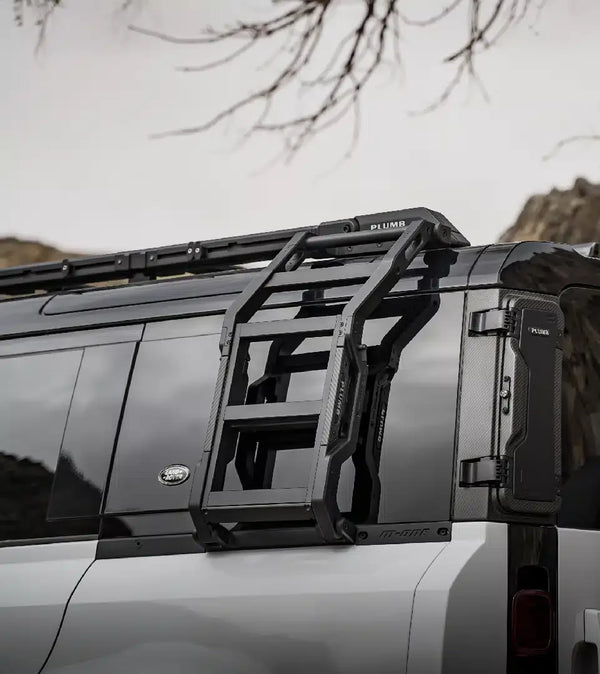 PLUMB Side Climbing Ladder — Defender 110