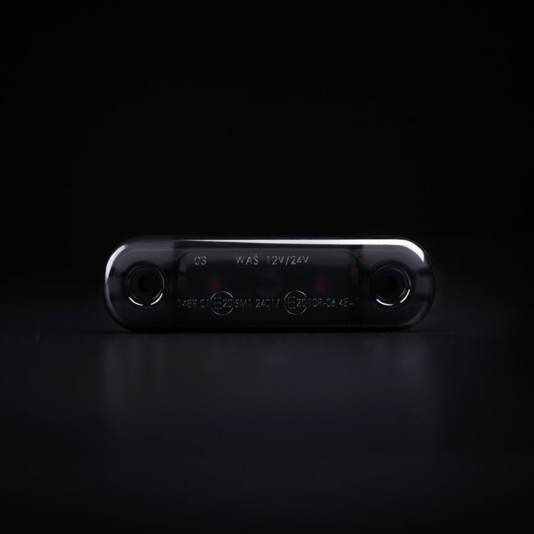 Super Dark Slim Amber Marker Light